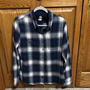 Women’s Harley Davidson flannel shirt jacket size Large
